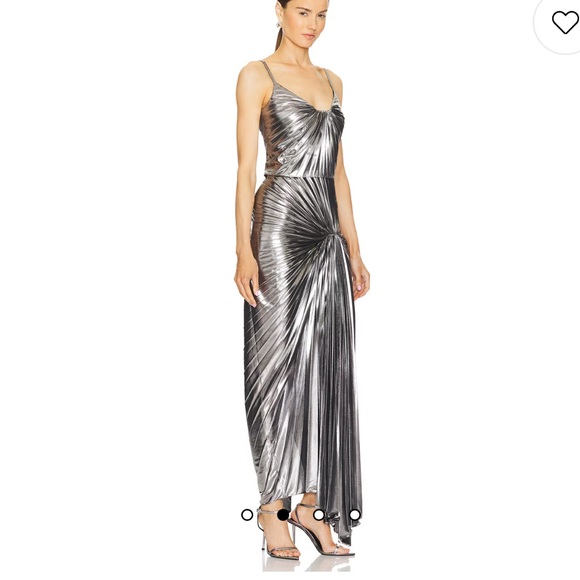 Dazed Dress  in Silver size M - Picture 4 of 10